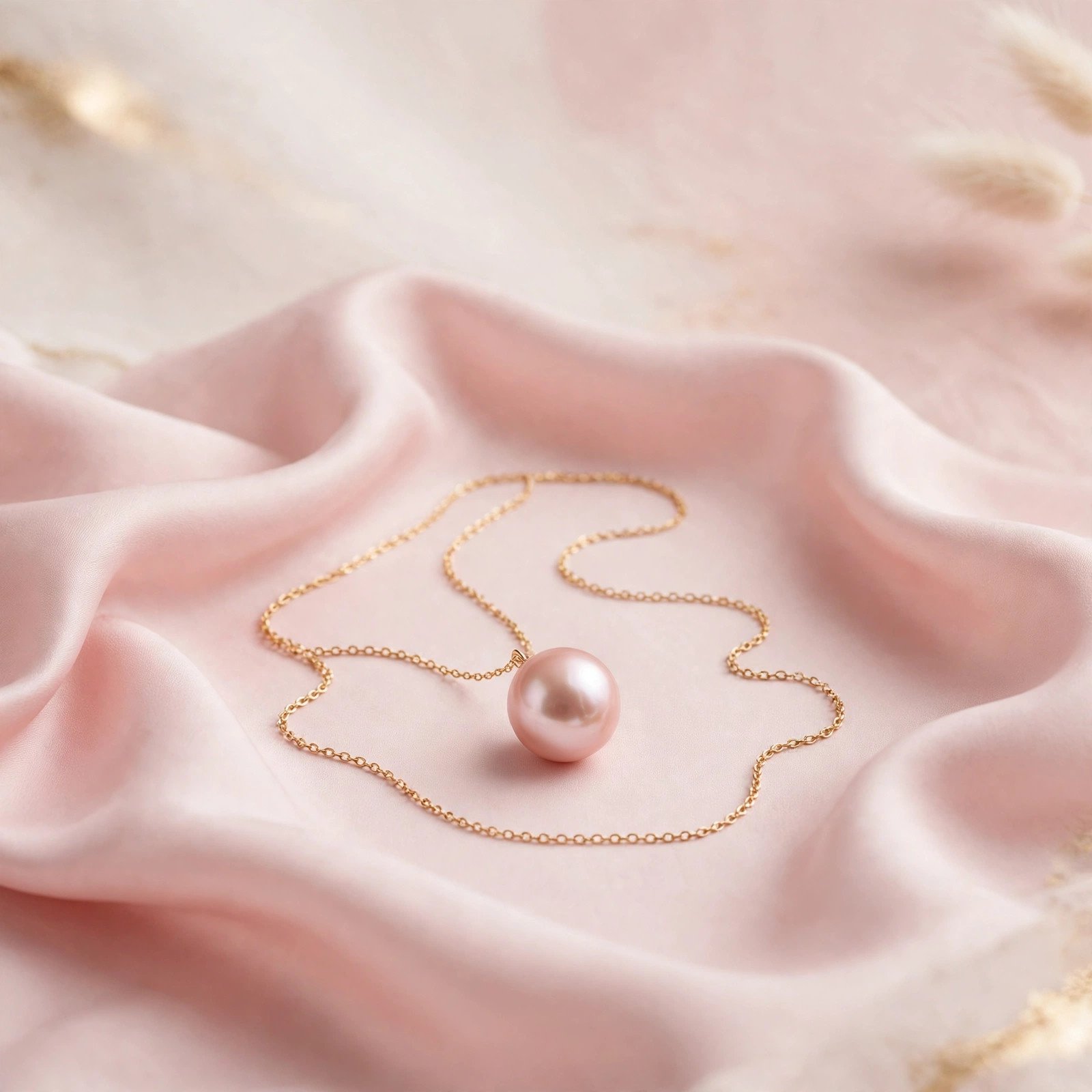 Blush Pearl Pendant Necklace